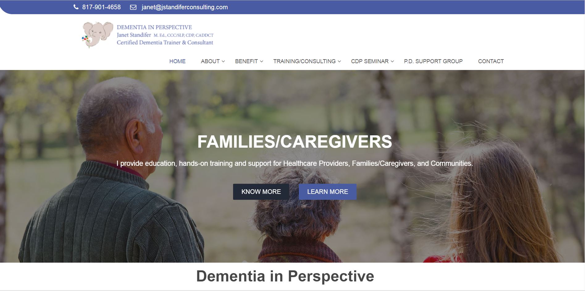 Dementia in Perspective
